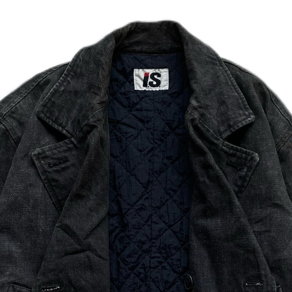 Issey Miyake 🔥Vtg 80s I.S Issey Miyake Denim Jacket Size US M / EU 48-50 / 2 - 6 Thumbnail