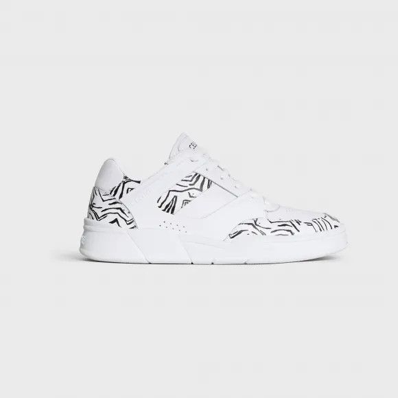 Celine × Hedi Slimane Celine TR 01 Triomphe White & Black Low Top