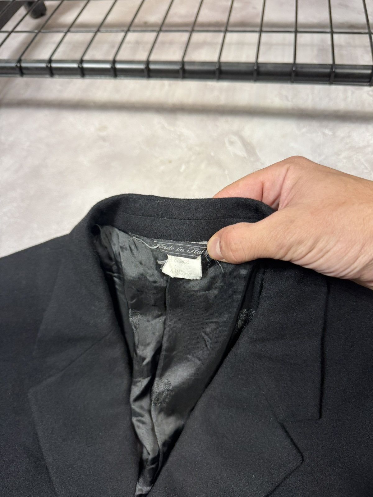 Versace Gianni Versace Wool Men's Blazer Coat Made in Italy Size US M / EU 48-50 / 2 - 7 Thumbnail