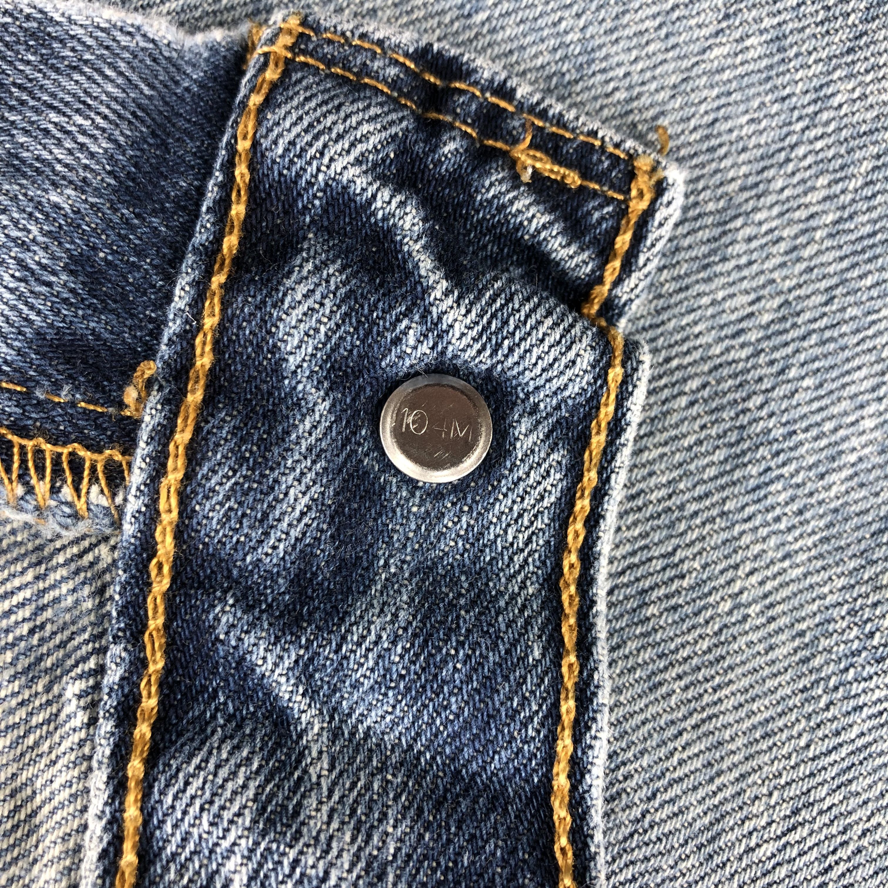 Levi's Vintage 90s Blue Wash Levis 501 Jeans-J1467 Size US 40 / EU 56 - 10 Thumbnail