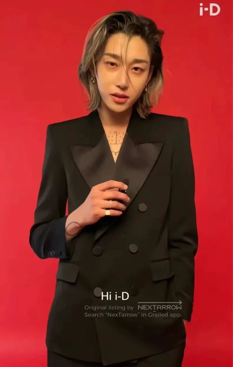 Saint Laurent Paris Saint Laurent Paris Double Breasted Smoking Suit Jacket Size US S / EU 44-46 / 1 - 8 Thumbnail