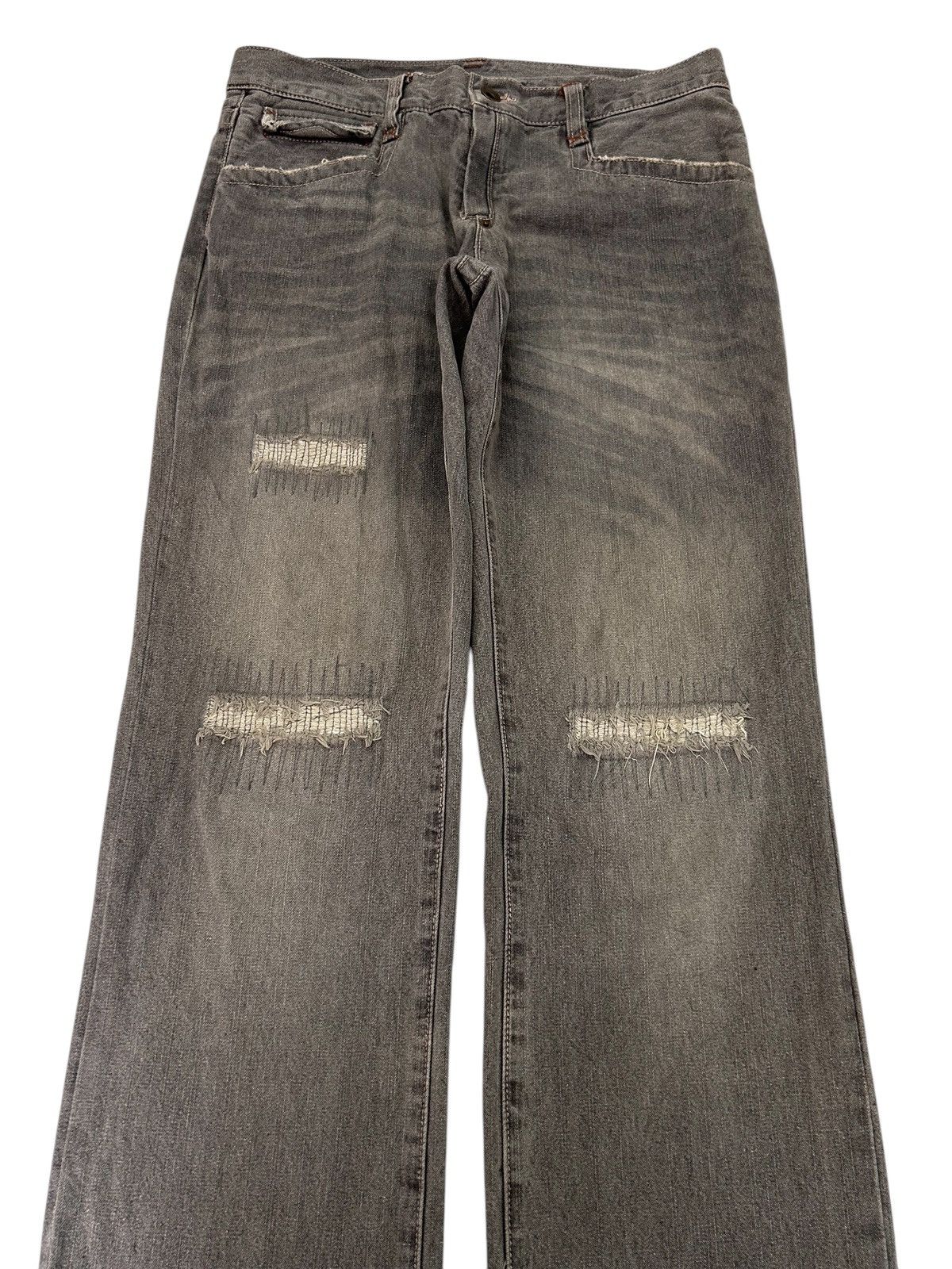 Comme Ca Ism × Japanese Brand × Vintage Vintage COMME CA ISM Distressed Jeans Regular Fits Denim Size US 31 - 3 Thumbnail