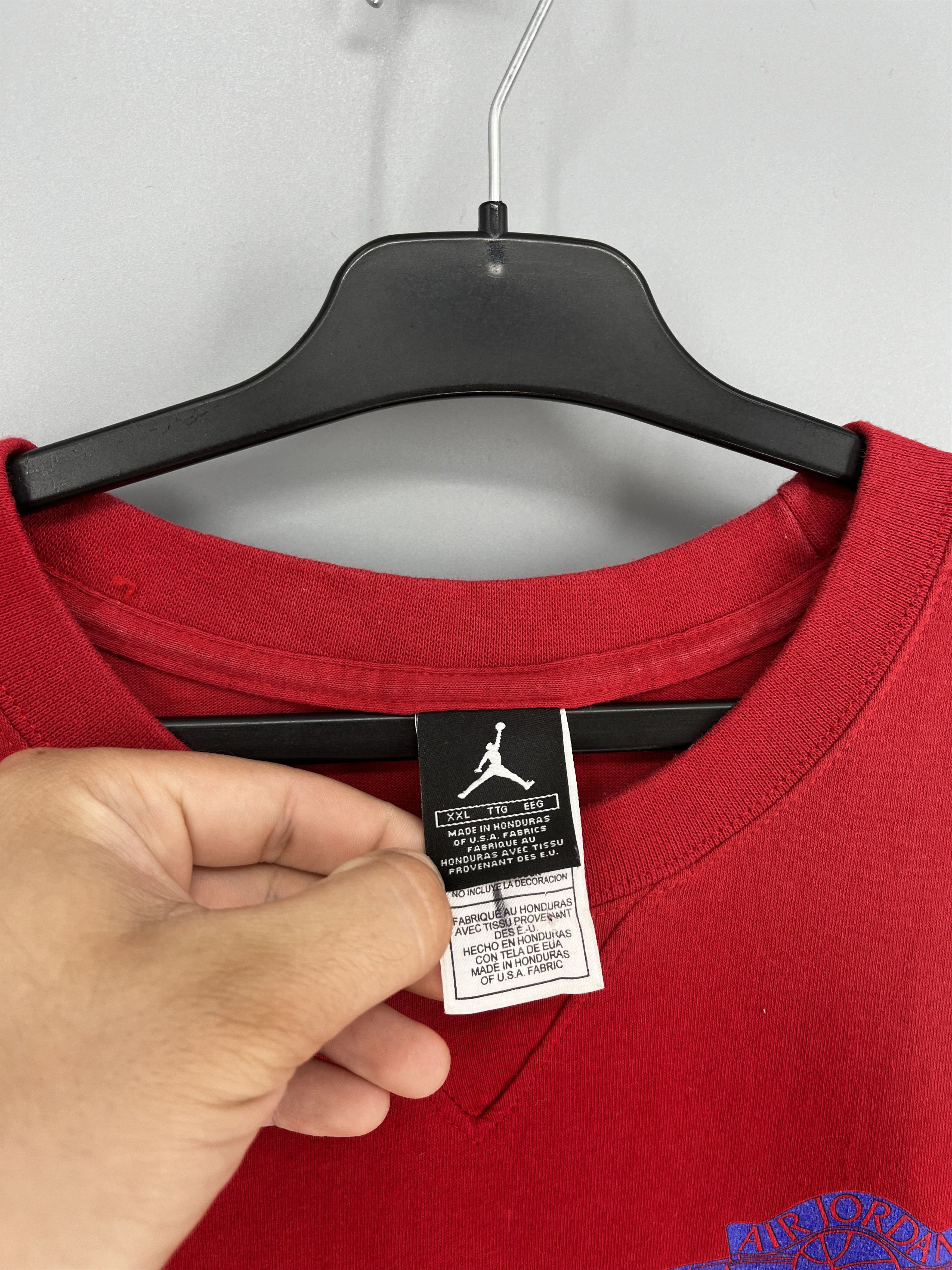 Jordan Brand AJ Air Jordan Double Side Flight Shirt Jump Man Big Size XXL Size US XXL / EU 58 / 5 - 8 Thumbnail