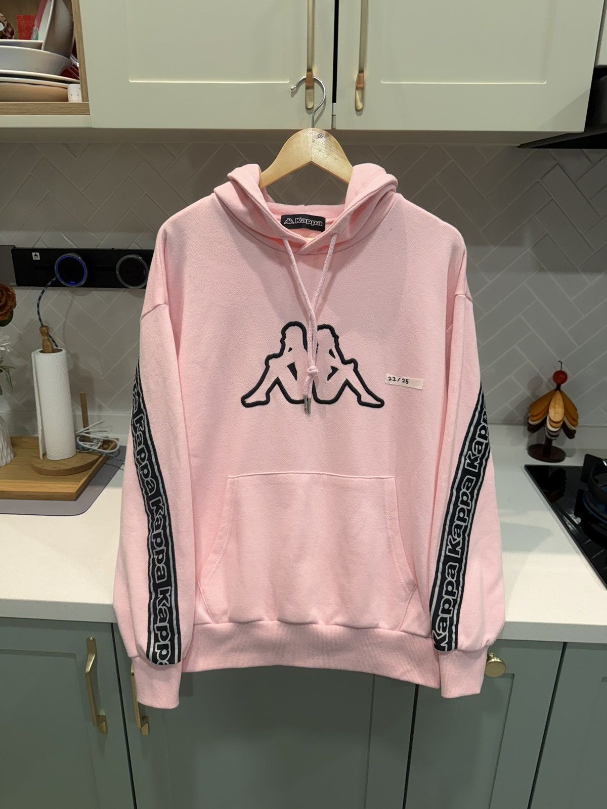 Kappa Kappa Embroidery Big Logo Hoodie Sweatshirt Size M / US 6-8 / IT 42-44 - 12 Thumbnail