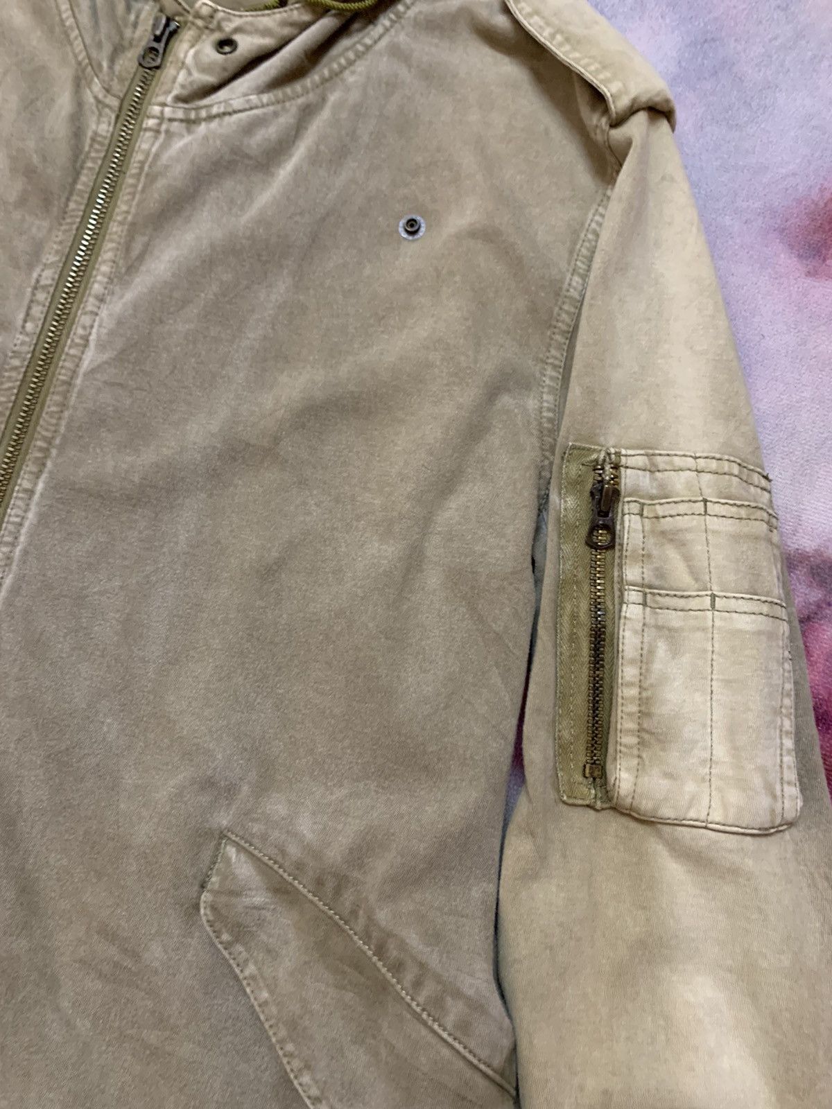 Hysteric Glamour Hysteric Glamour Sweat Parkas MA-1 Stone Washed Sun Faded Size US L / EU 52-54 / 3 - 5 Thumbnail