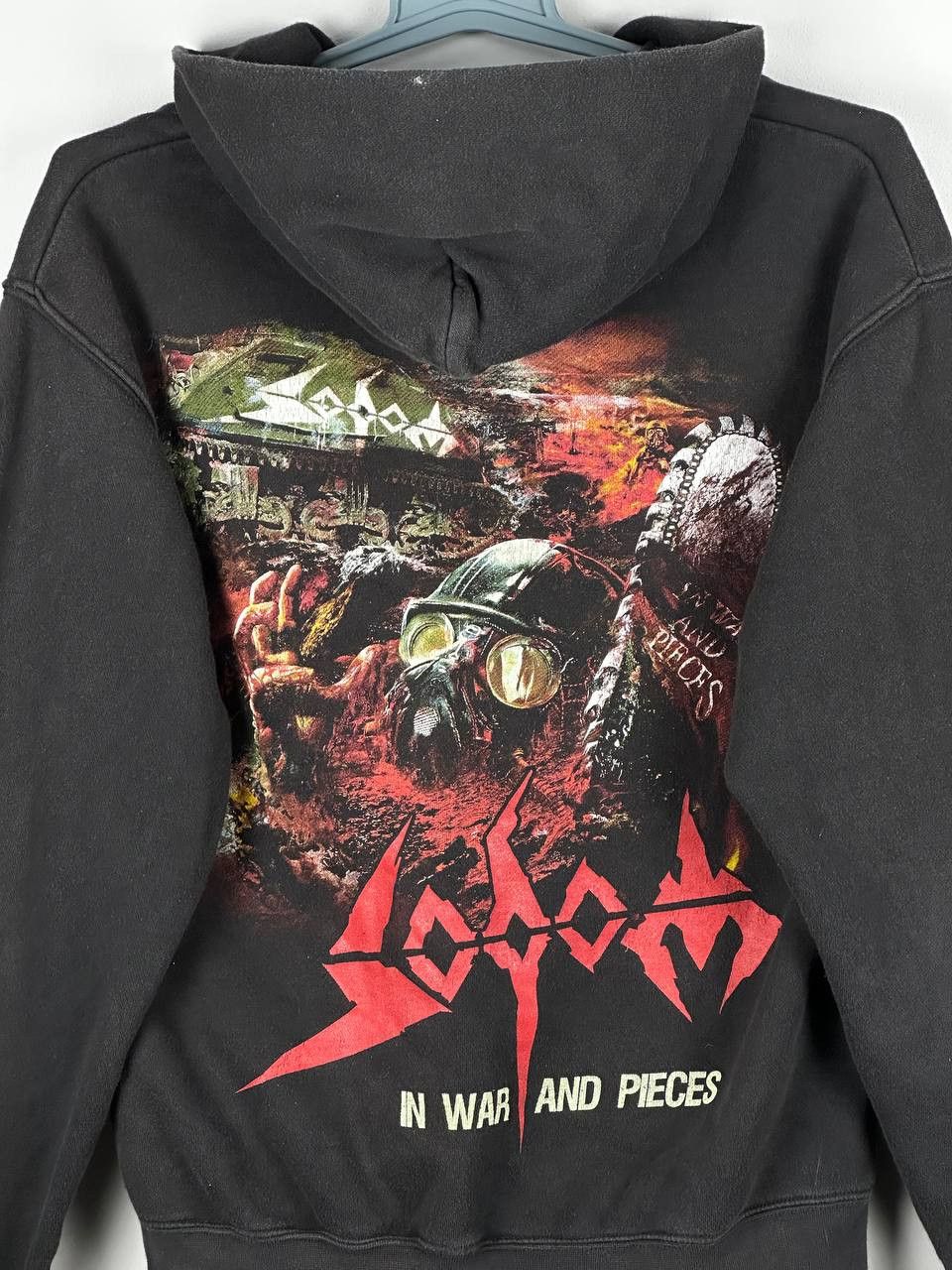 Band Tees Sodom Band In War And Peace Album Rock Zip Hoodie Size US M / EU 48-50 / 2 - 9 Thumbnail