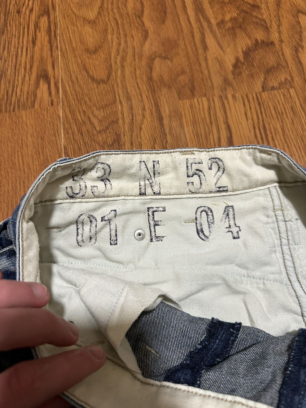G-Star × If Six Was Nine × Vintage Vintage G Star Raw Waxed Jeans 33/01 Size US 36 / EU 52 - 8 Thumbnail