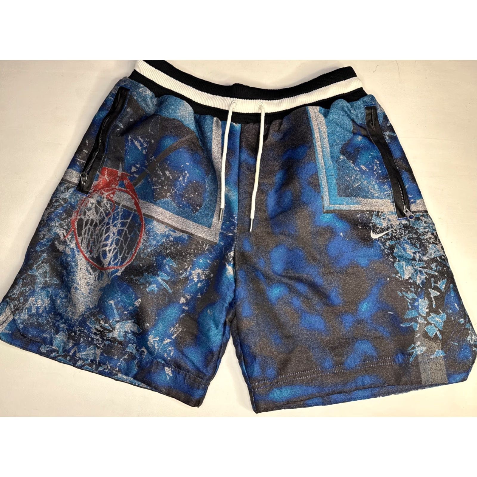 Nike Nike Shorts Black/Royal Dri Fit DNA Basketball Loose Fit Heavyweight M Mens Size US 31 - 2 Thumbnail