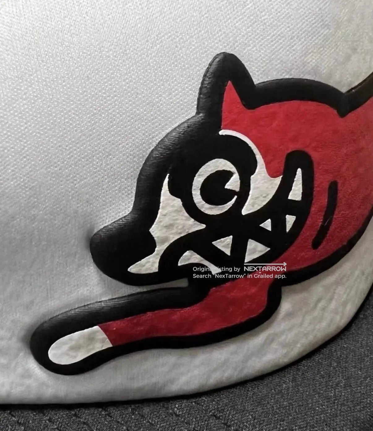 Bbc Icecream Flying Dog Trucker Hat in Red, Men's — image 4 of 4