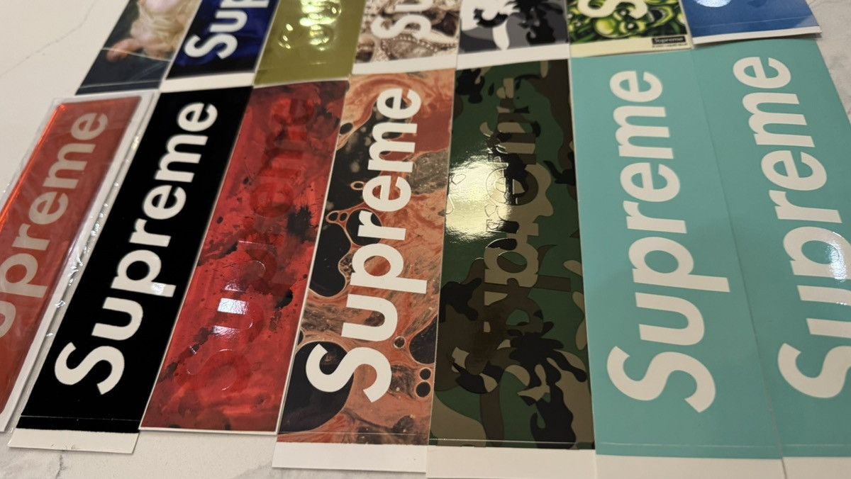 Supreme Supreme Box Logo Sticker Lot collection Size ONE SIZE - 15 Thumbnail