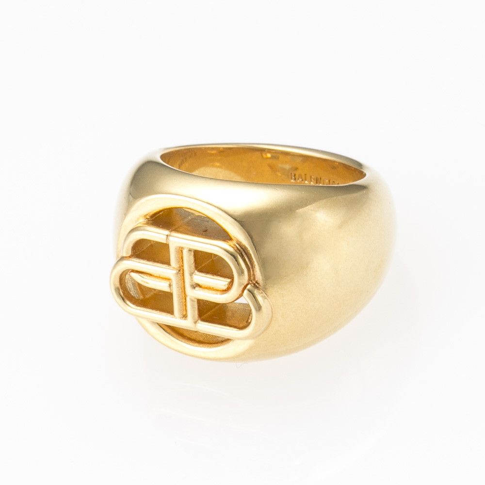 o1la1rc1a0924 Size: 52 / BB Signet Ring in Gold