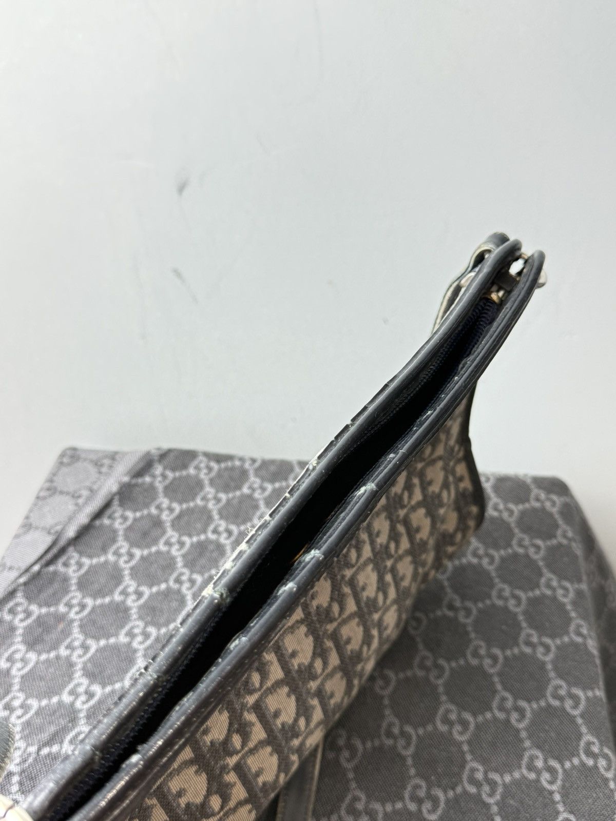 Dior 💥Rare! Vintage Dior Hand Bag Monogram Y2K Archive Size ONE SIZE - 7 Thumbnail