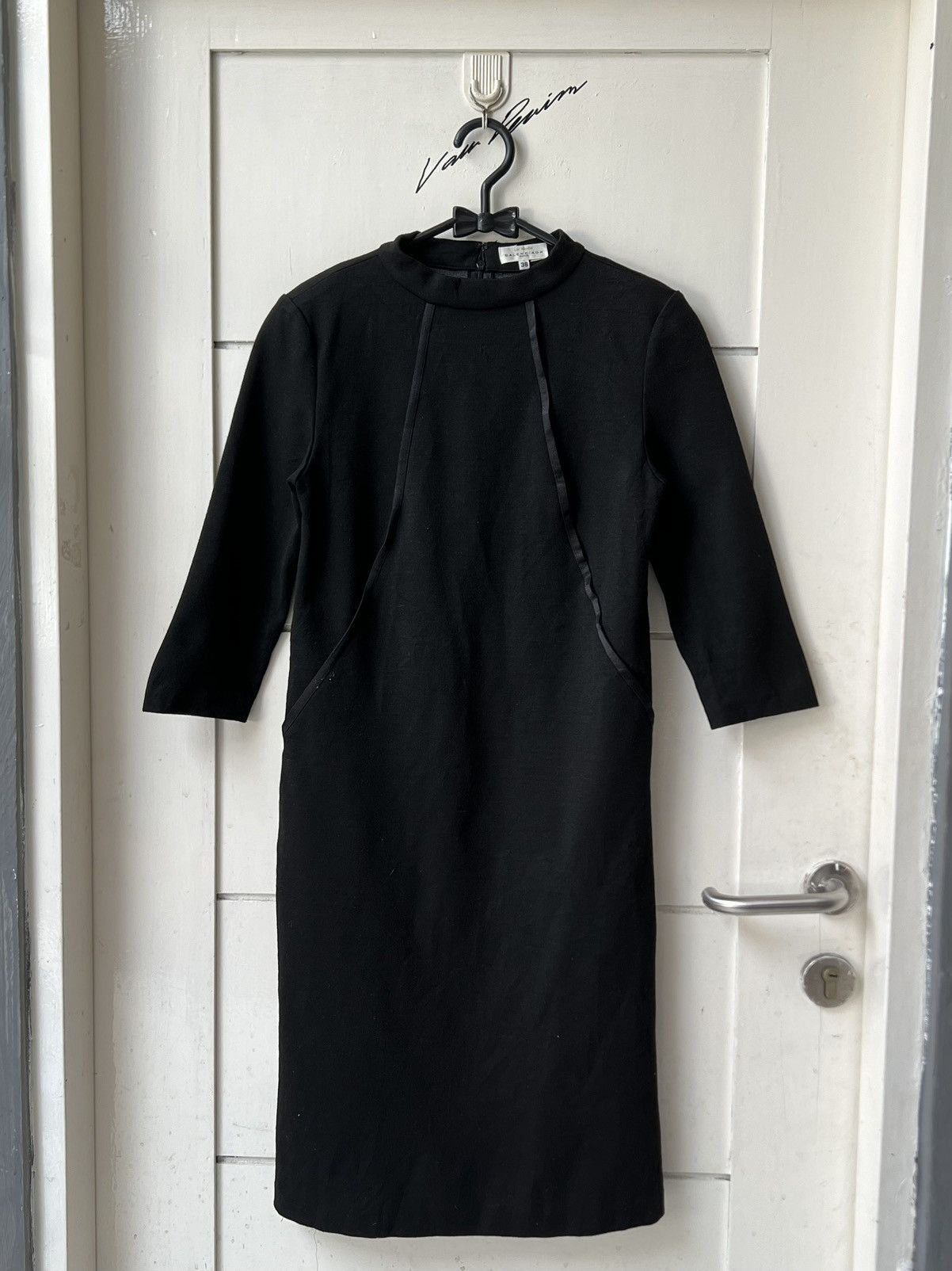 Balenciaga BALENCIAGA Paris Black Dress Size XS / US 0-2 / IT 36-38 - 1 Thumbnail