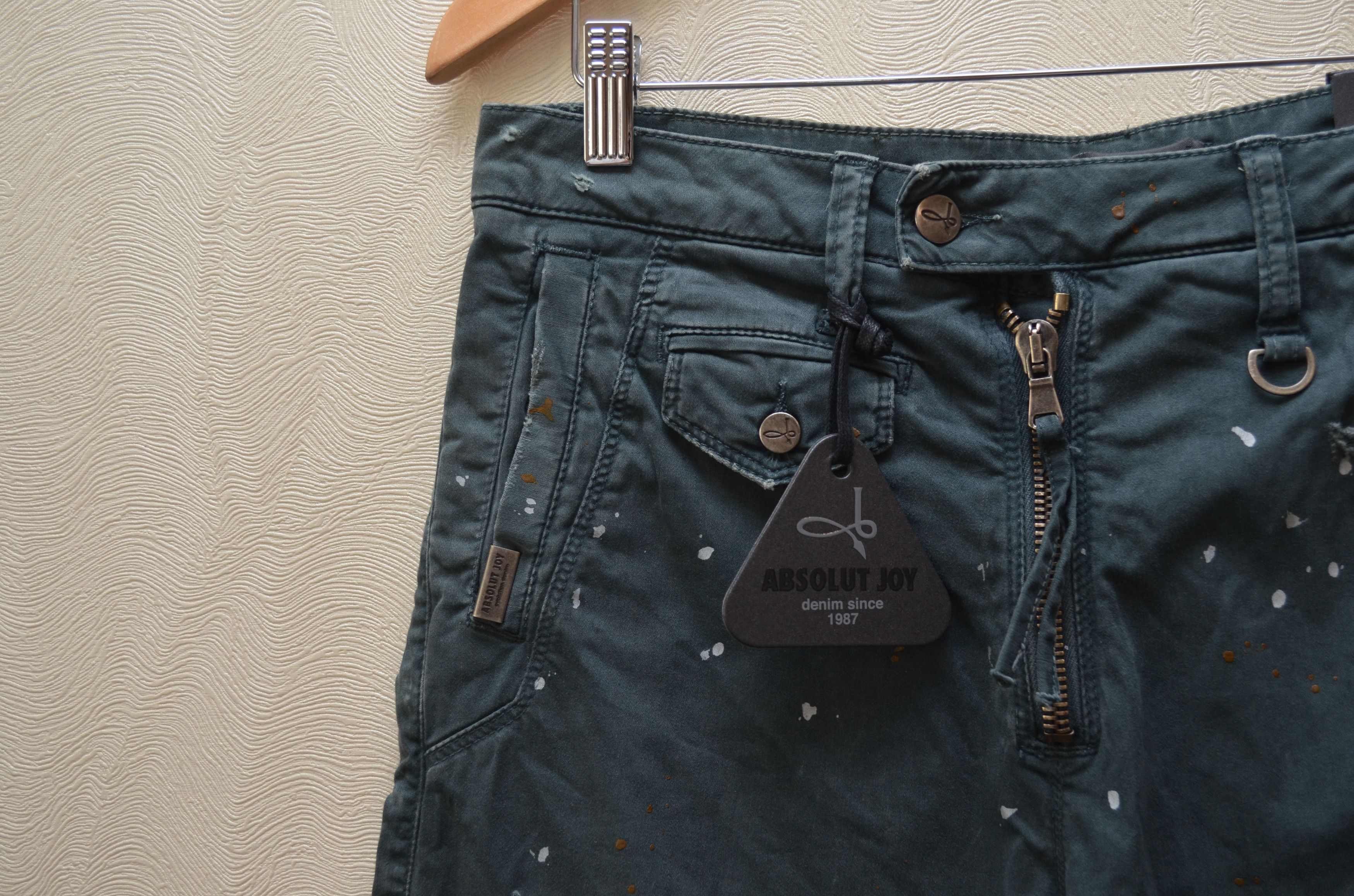 Other RARE 🔥 Absolut Joy Painted Pants Jeans Size W30 L30 Size US 30 / EU 46 - 3 Thumbnail