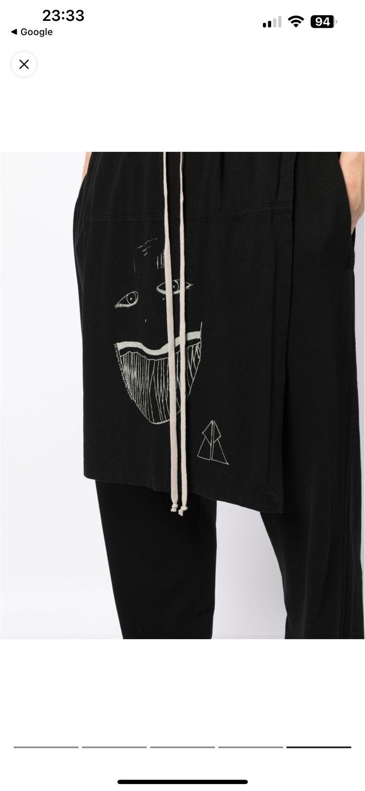 Rick Owens Rick Owens DRKSHDW Toothface track pants Size US 30 / EU 46 - 5 Thumbnail