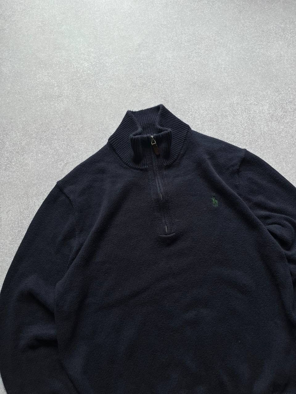 Polo Ralph Lauren × Vintage Vintage Polo Ralph Lauren 1/3 Wool Sweater Y2K S Size US S / EU 44-46 / 1 - 2 Thumbnail