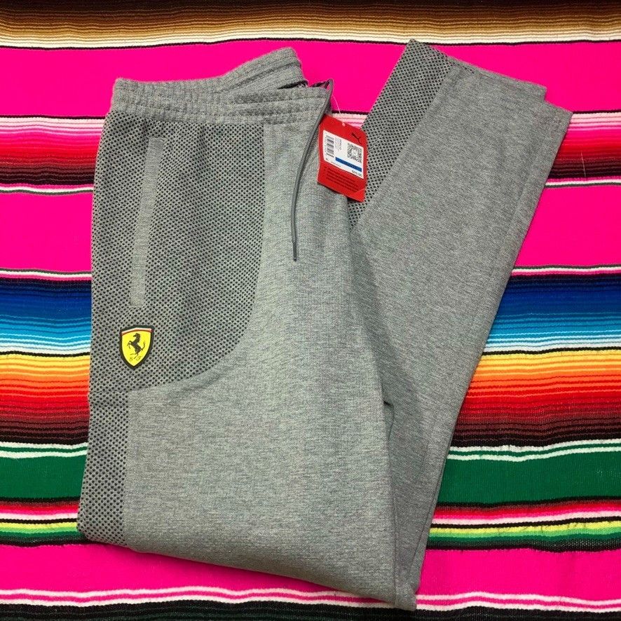 Puma NWT XL Puma Scuderia Ferrari Grey Sweatpants Formula 1 Size US 36 / EU 52 - 1 Thumbnail