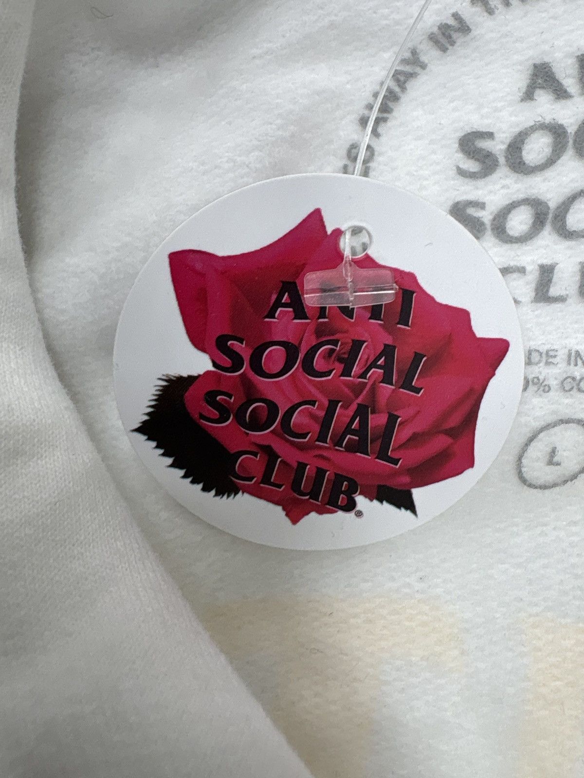 Anti Social Social Club Anti Social Social Club See Me Now? Hoodie “White” Size US L / EU 52-54 / 3 - 4 Thumbnail