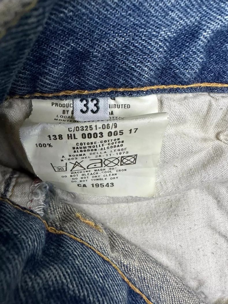 Helmut Lang HELMUT LANG Silver ink blue jeans Size US 33 - 7 Thumbnail