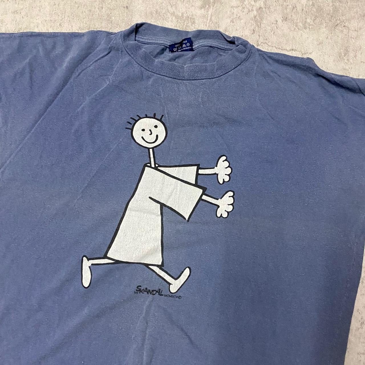 Other Blue vintage 90s graphic tee Size US XXL / EU 58 / 5 - 2 Thumbnail