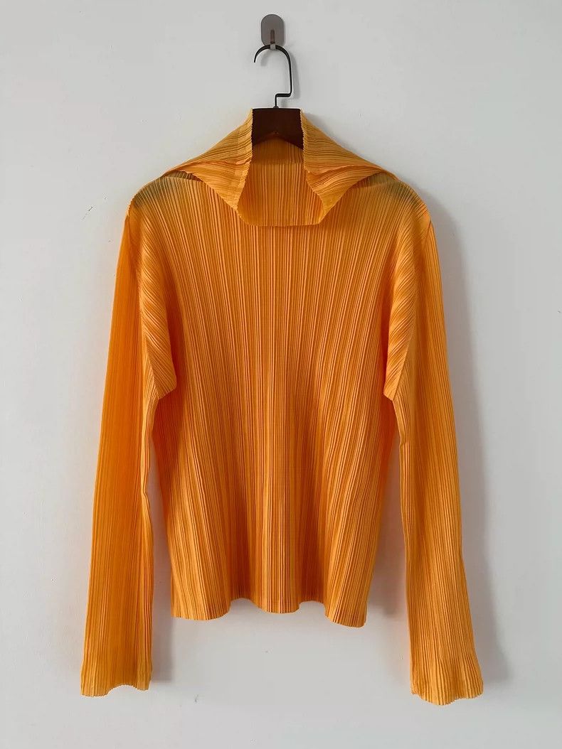 Issey Miyake Issey Miyake Pleated Long Sleeve Top Size US M / EU 48-50 / 2 - 1 Thumbnail