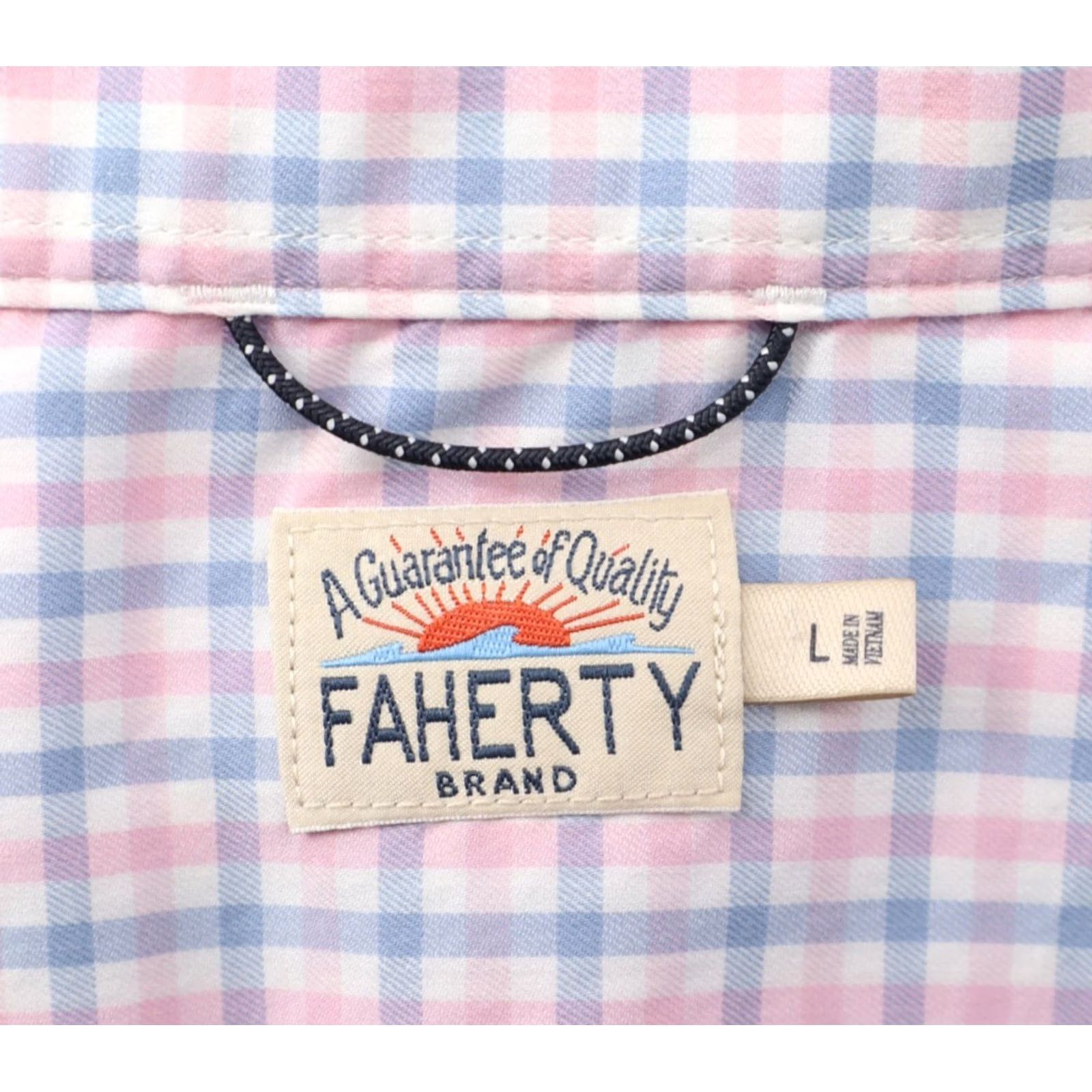 Faherty Faherty Shirt Button-Up Plaid Long Sleeve The Movement Multicolor Cotton Tencel Nylon Elastane L Size US L / EU 52-54 / 3 - 4 Thumbnail