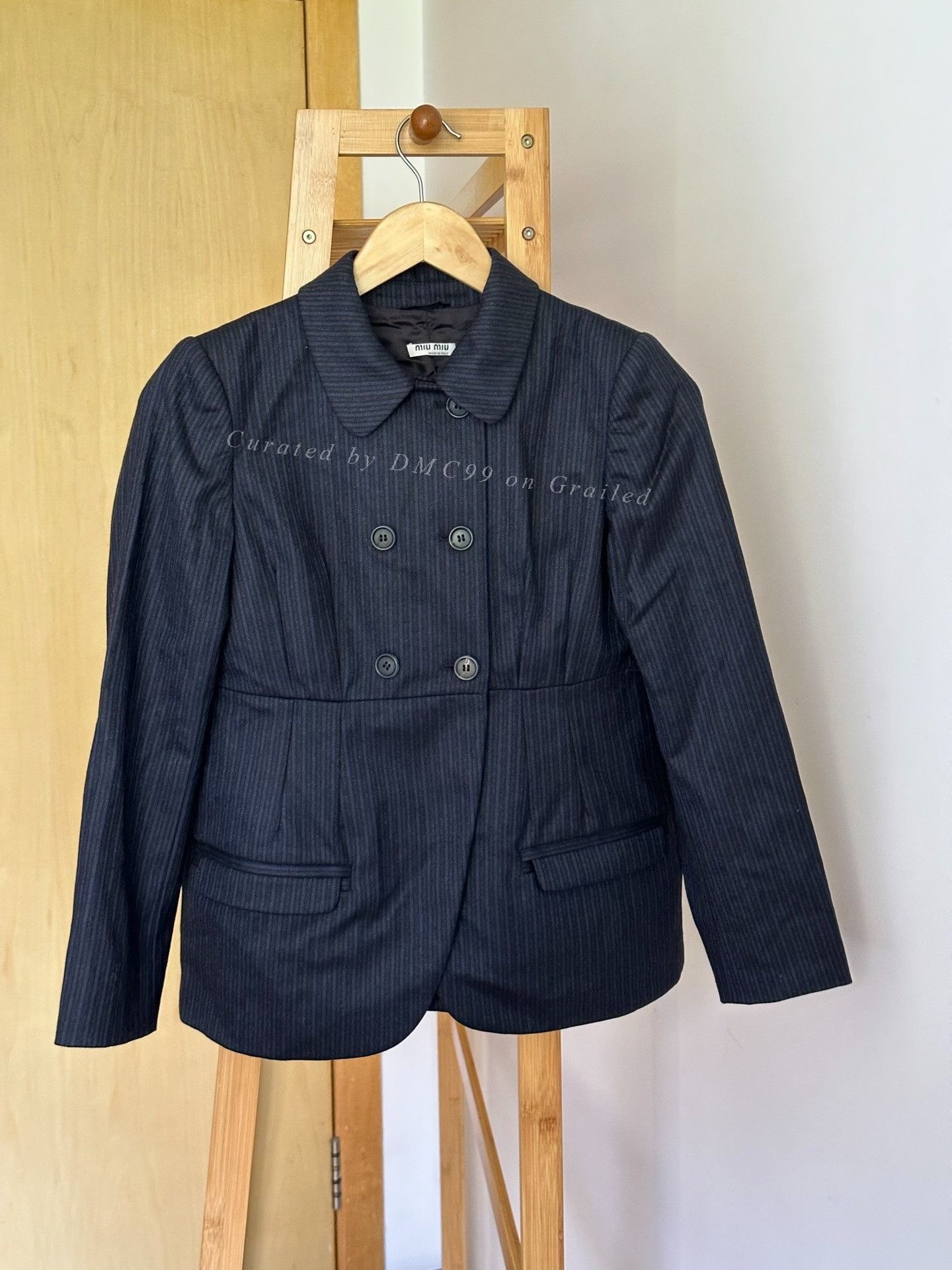 Miu Miu Miu Miu Vintage Wool Coat Size S / US 4 / IT 40 - 1 Thumbnail