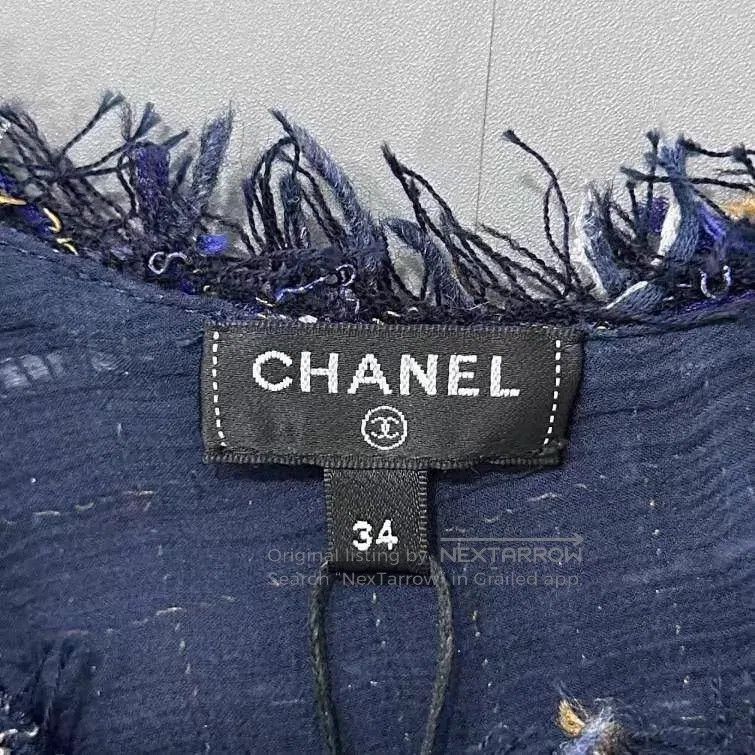 Chanel Chanel Plaid braided sleeveless vest Size XXS / US 00 / IT 34 - 4 Thumbnail