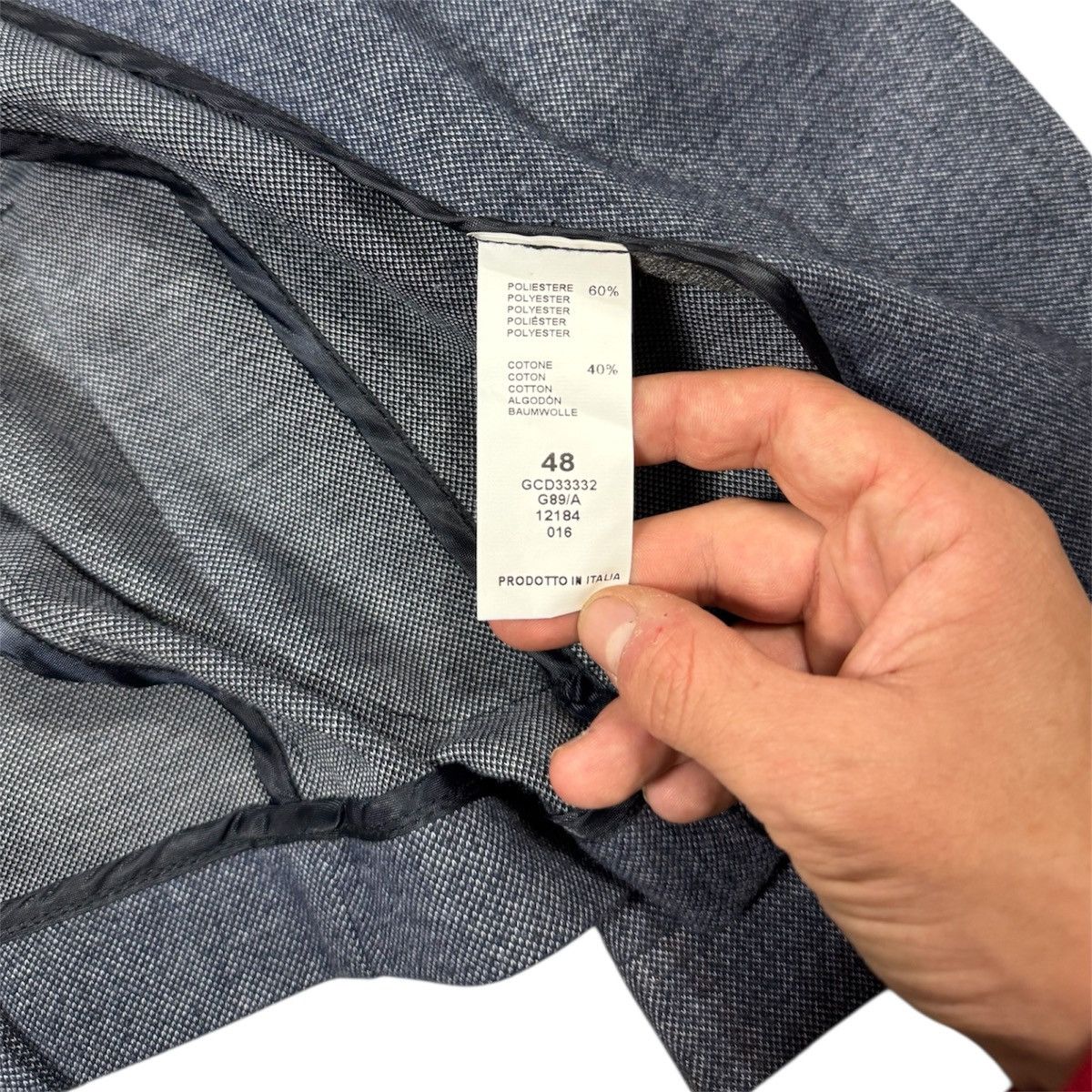 Other La Sartoria Exibit Luxury Gray BlazerMade in Italy Size US M / EU 48-50 / 2 - 7 Thumbnail