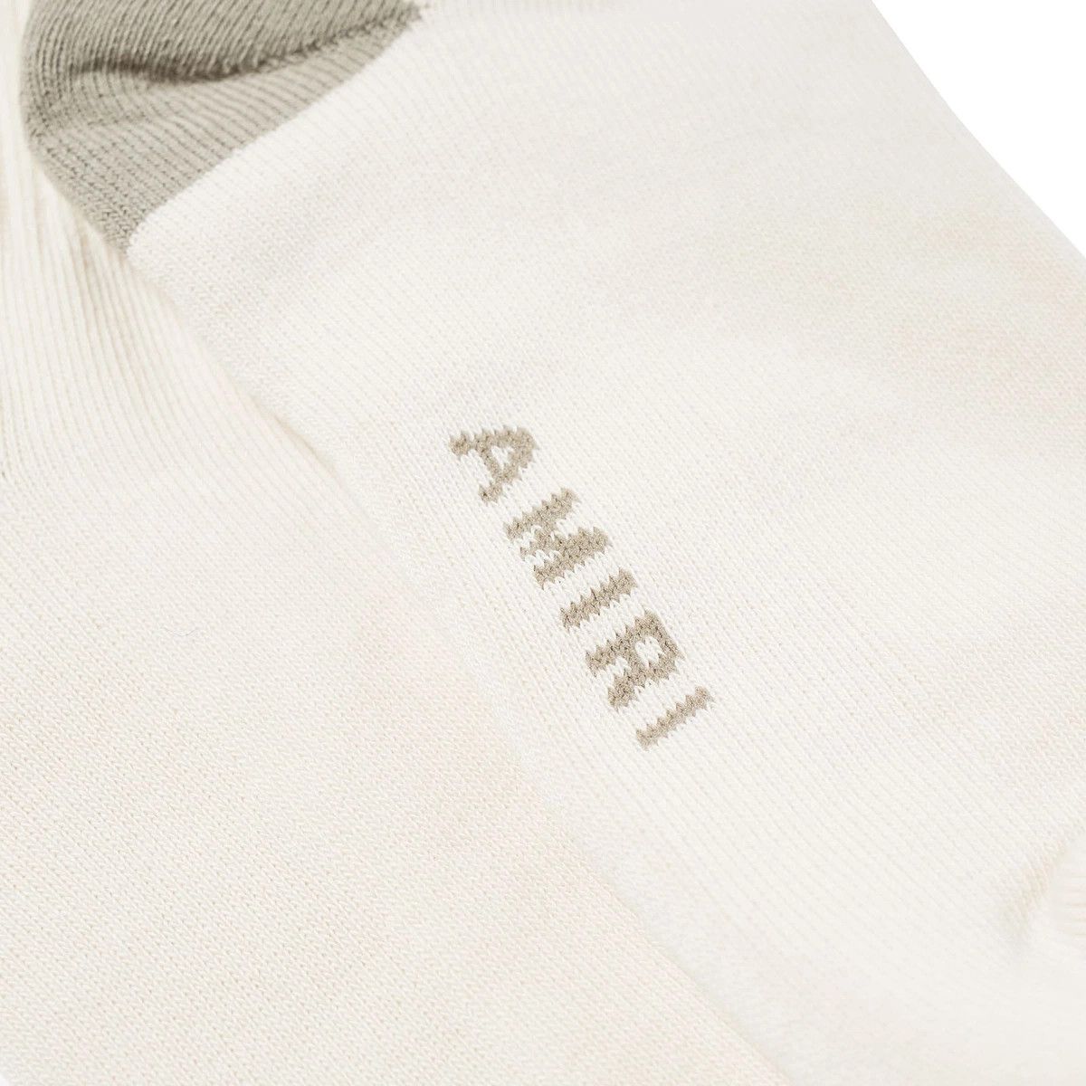 Amiri o1mle0925 Size: 41/42 MA Stripe Socks in Alabaster Neutrals Size ONE SIZE - 2 Thumbnail