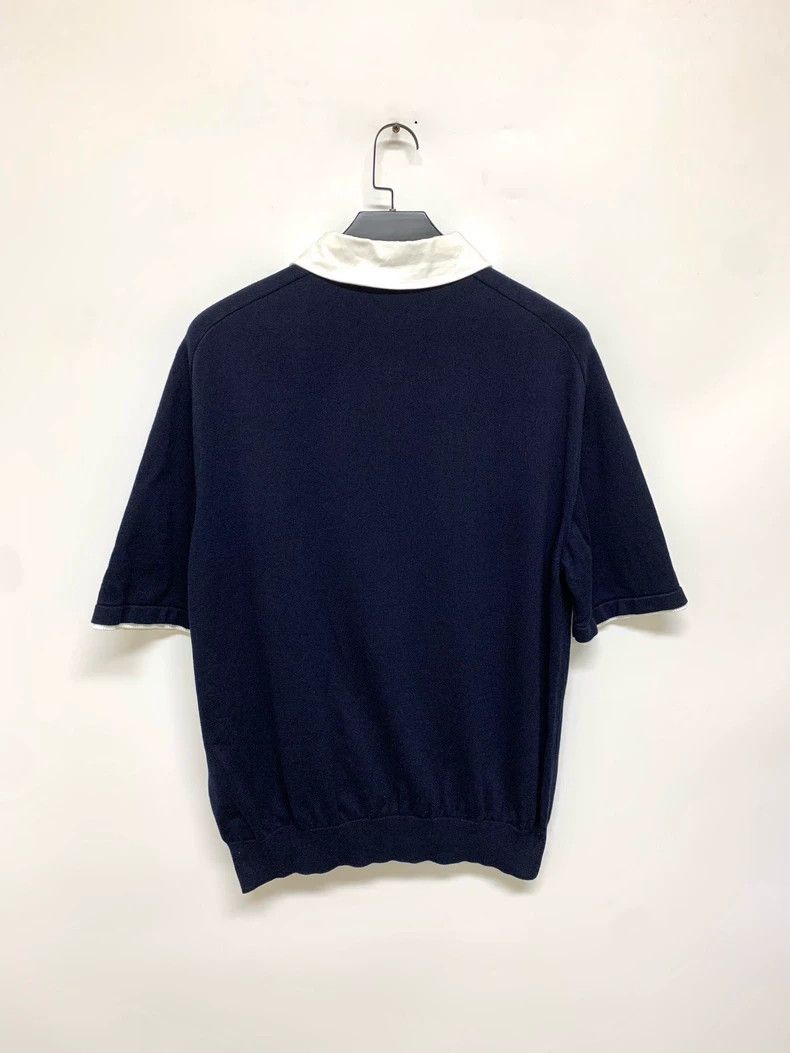 Louis Vuitton Louis Vuitton Fei Dong Co-branded Dark Blue Knitted Polo s Size US L / EU 52-54 / 3 - 7 Thumbnail