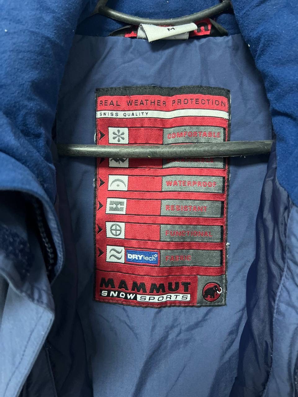 Mammut Vintage Mammut Snow Sports Try Tech Jacket Windbreaker Ski M Size US M / EU 48-50 / 2 - 20 Thumbnail