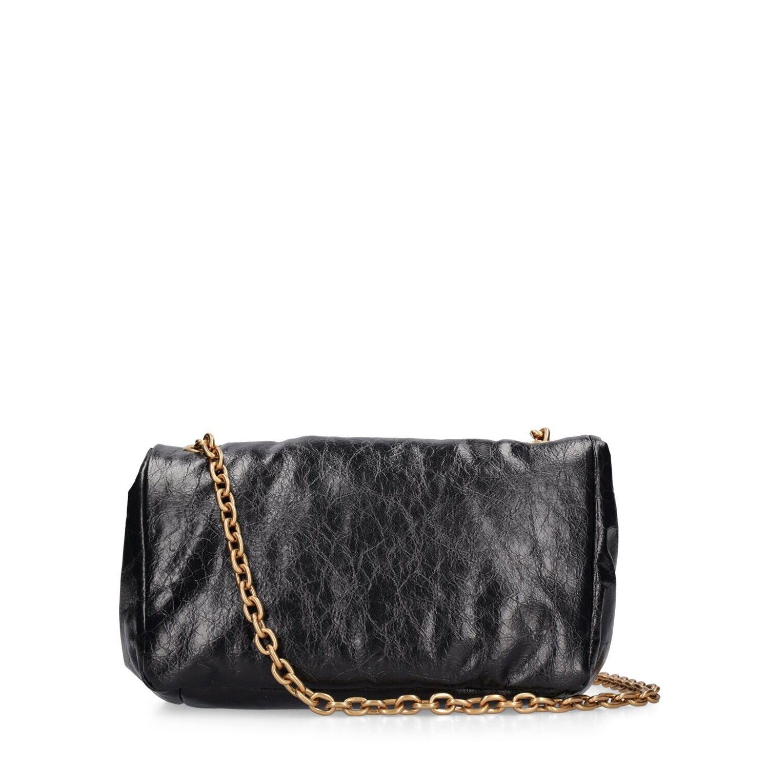 Balenciaga BALENCIAGA Monaco Small $2590 Black Leather Shoulder Bag New Size ONE SIZE - 3 Thumbnail