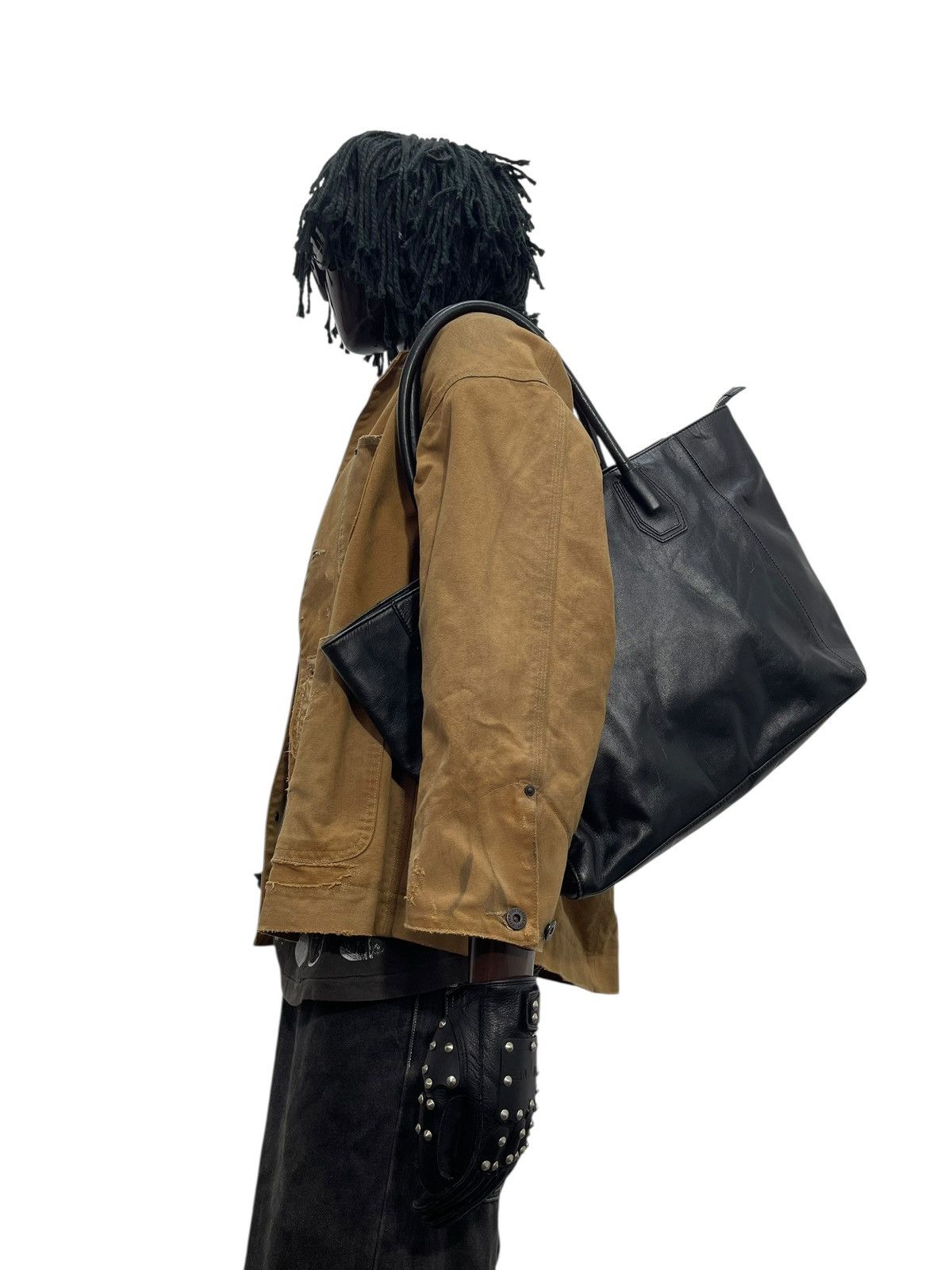 Genuine Leather Full Leather Base Control Tote Shoulder Bag 6🟩 Size ONE SIZE - 2 Thumbnail
