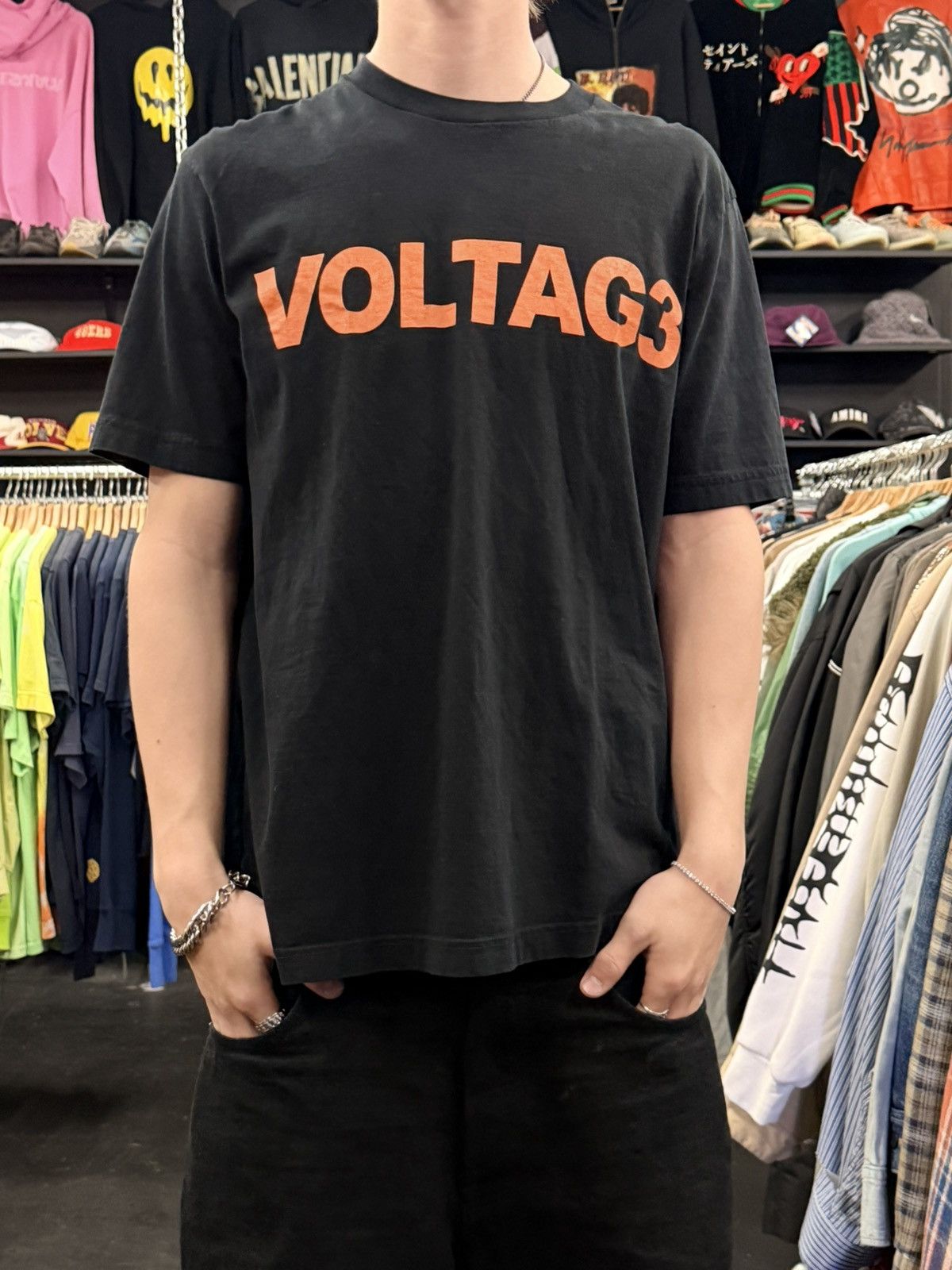 Diesel Diesel Voltage Logo T-Shirt Size US L / EU 52-54 / 3 - 1 Thumbnail
