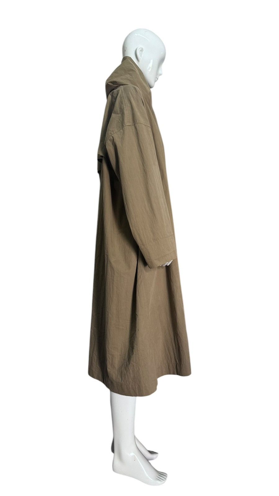 Issey Miyake × Japanese Brand × Vintage Vintage Windcoat By Issey Miyake Plantation Long Coat Size M / US 6-8 / IT 42-44 - 3 Thumbnail