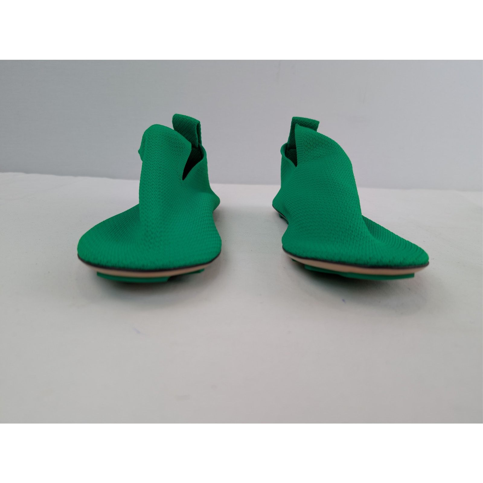 Bottega Veneta o1rshd1 Tech Knit Stretch Lattice Slippers in Green Size US 8 / EU 41 - 9 Thumbnail
