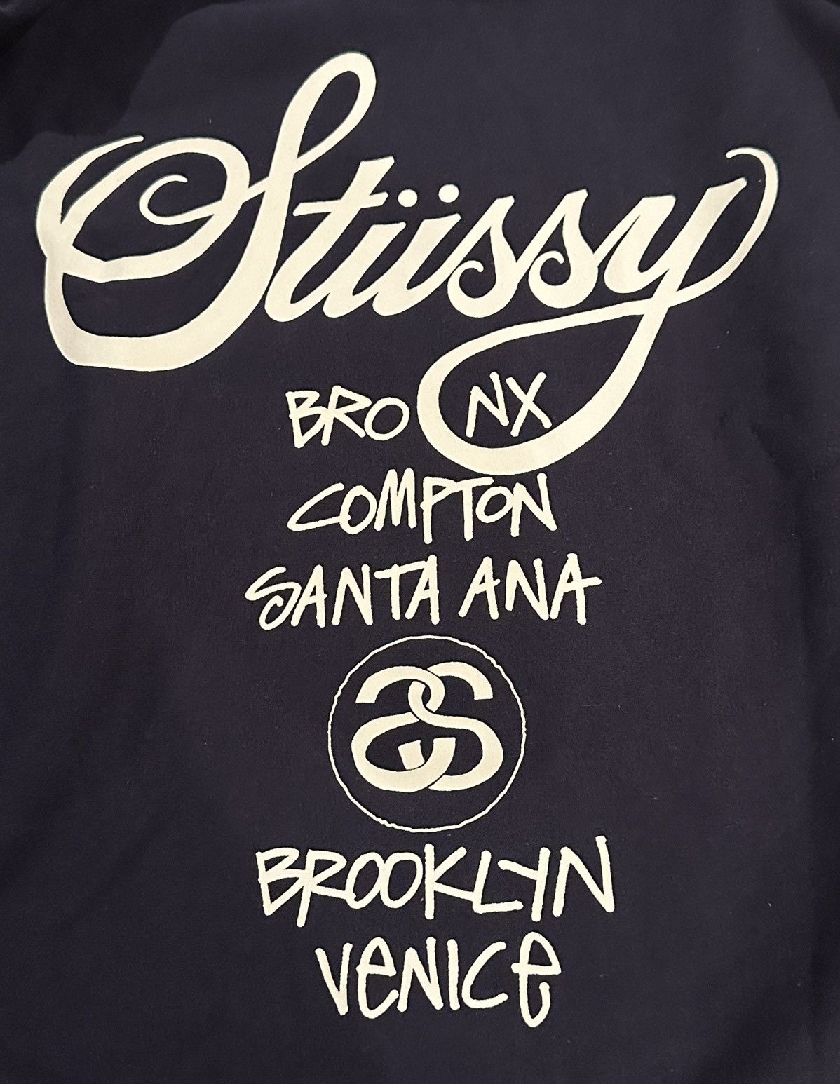 Stussy Stussy World Tour Zip Hoodie Size US XL / EU 56 / 4 - 3 Thumbnail