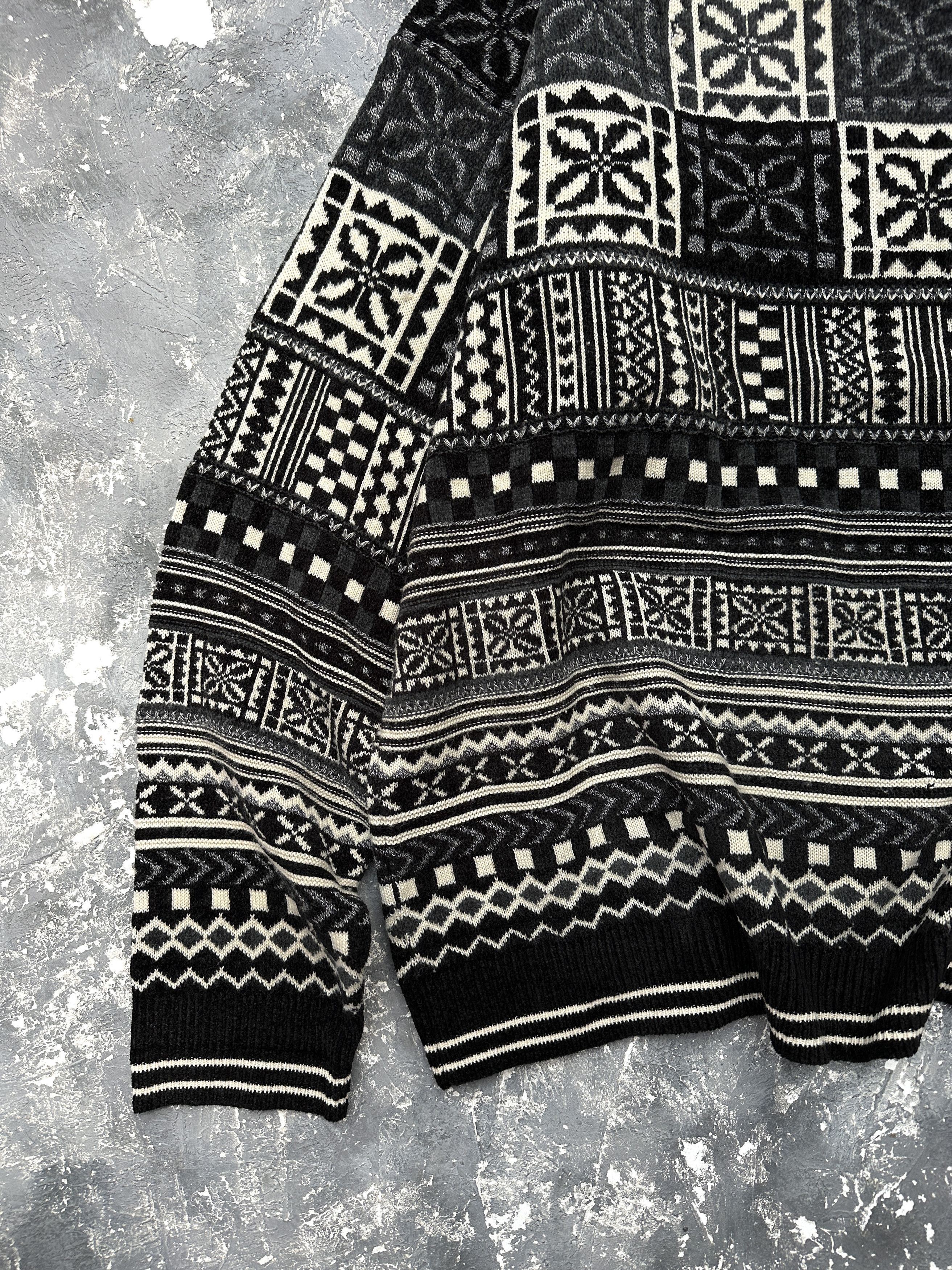 Kenzo vintage kenzo homme wool aztec navajo style sweater Size US XL / EU 56 / 4 - 2 Thumbnail