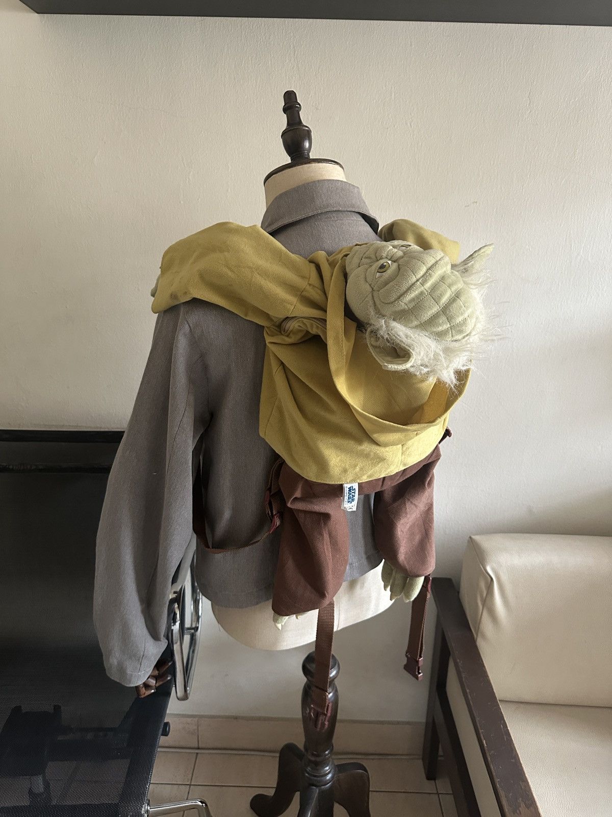 Star Wars 1990s Star Wars Yoda Plush & Playful Backpack Size ONE SIZE - 11 Thumbnail