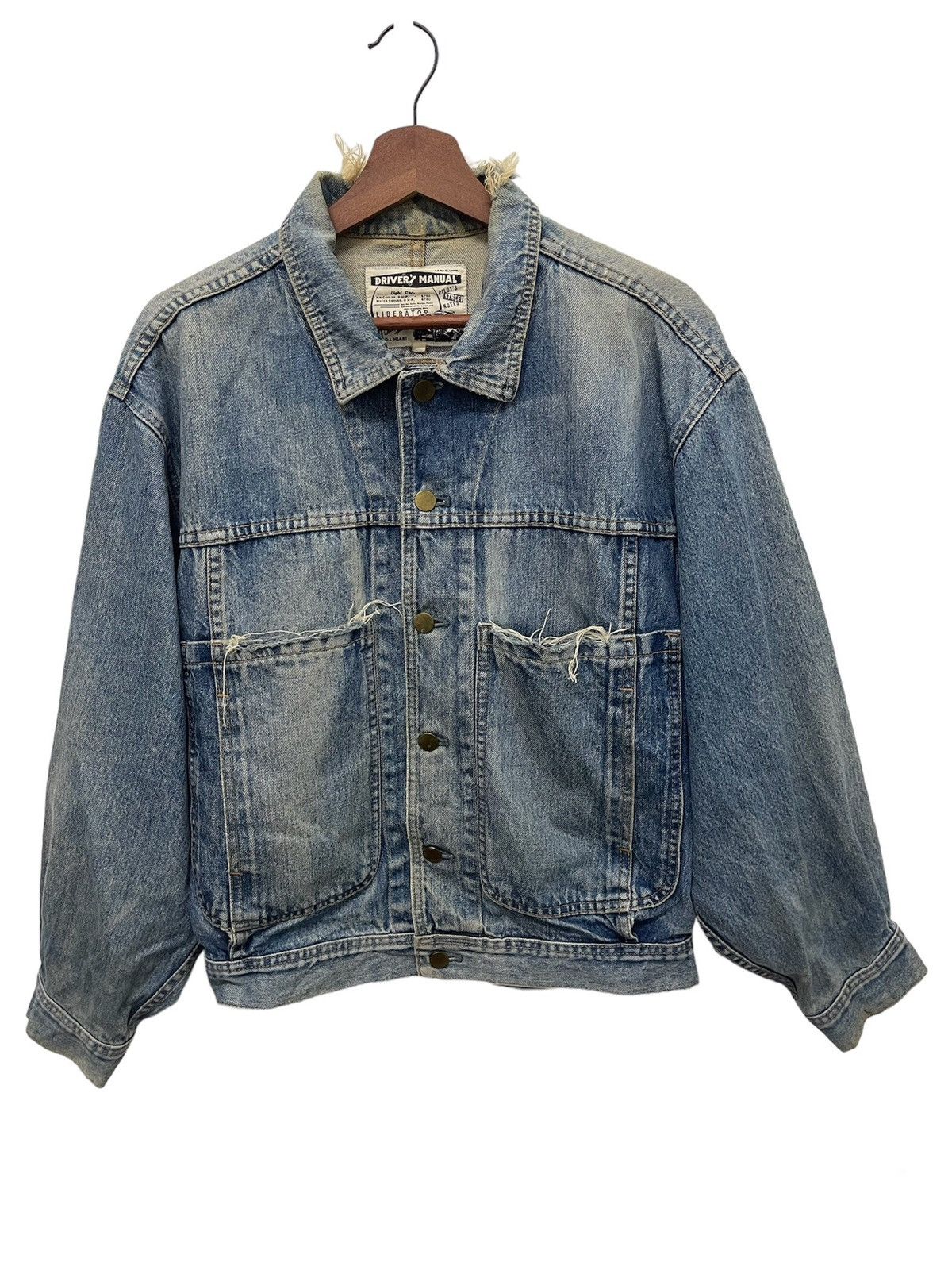 Blue Blue Japan VINTAGE G.L HEART BLUE DENIM JAPAN STREETWEAR Size US M / EU 48-50 / 2 - 1 Thumbnail