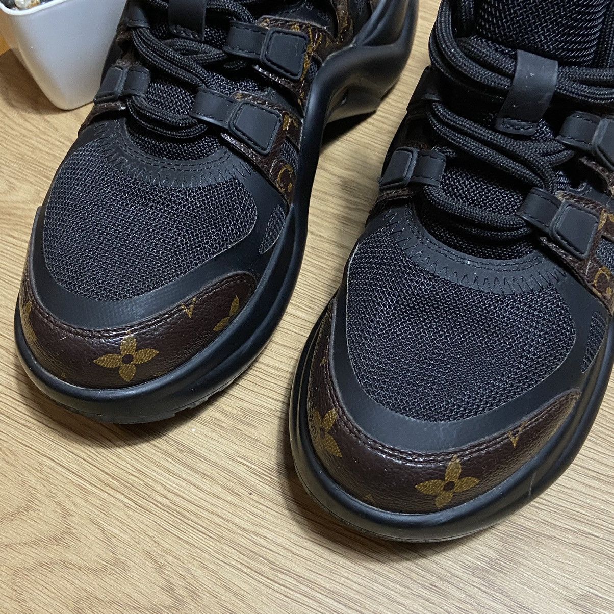 Louis Vuitton Louis Vuitton Archlight Monogram Sneaker Black Size US 7 / IT 37 - 7 Thumbnail