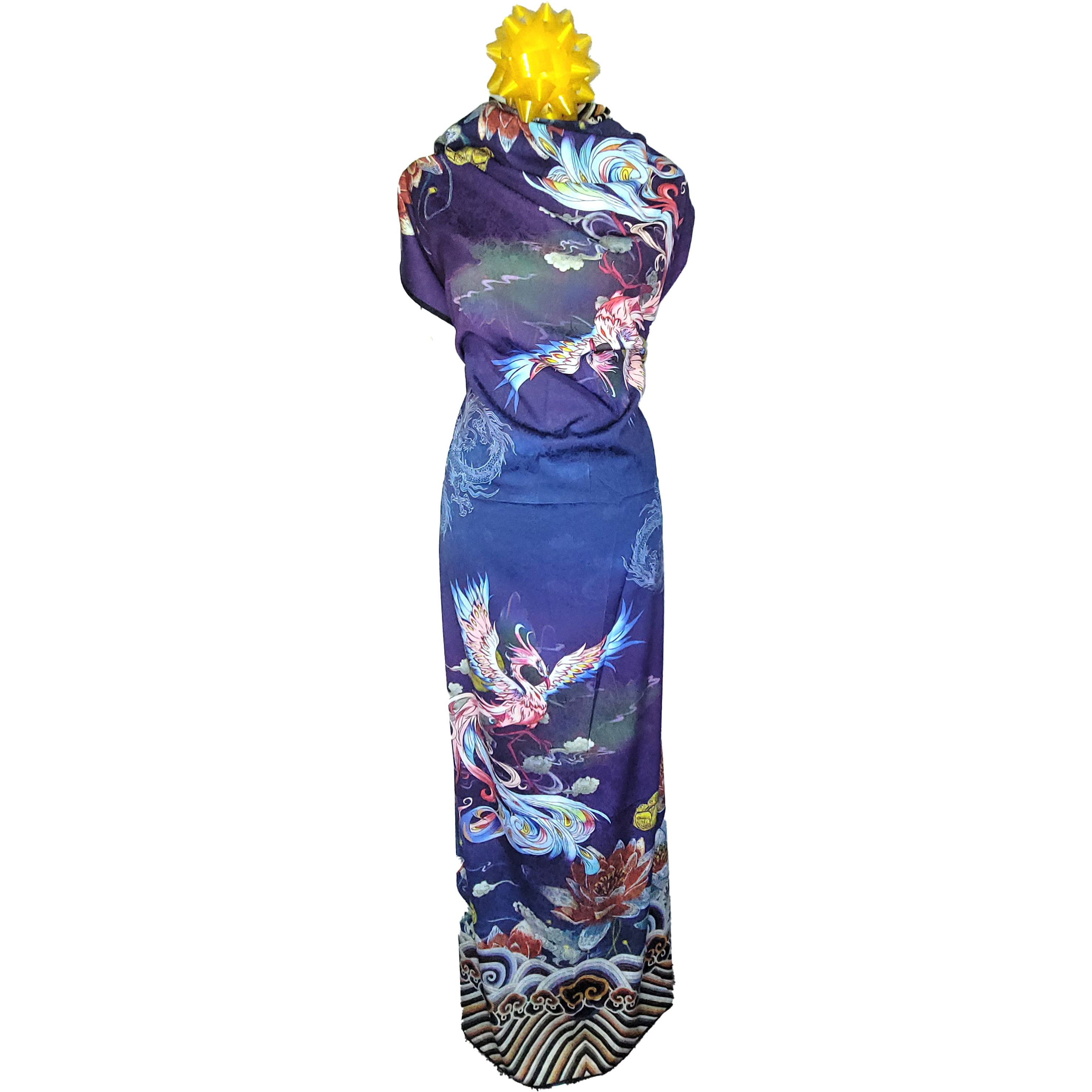 Other NWT Double-Sided Silk Scarf 27"x70" Long Rectangle 3334 Size ONE SIZE - 7 Thumbnail