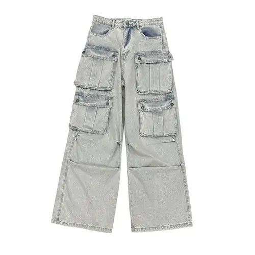 Jean Chihiro x Azumi Multi Pocket Cargo Oversized Jeans Size US 32 / EU 48 - 6 Thumbnail
