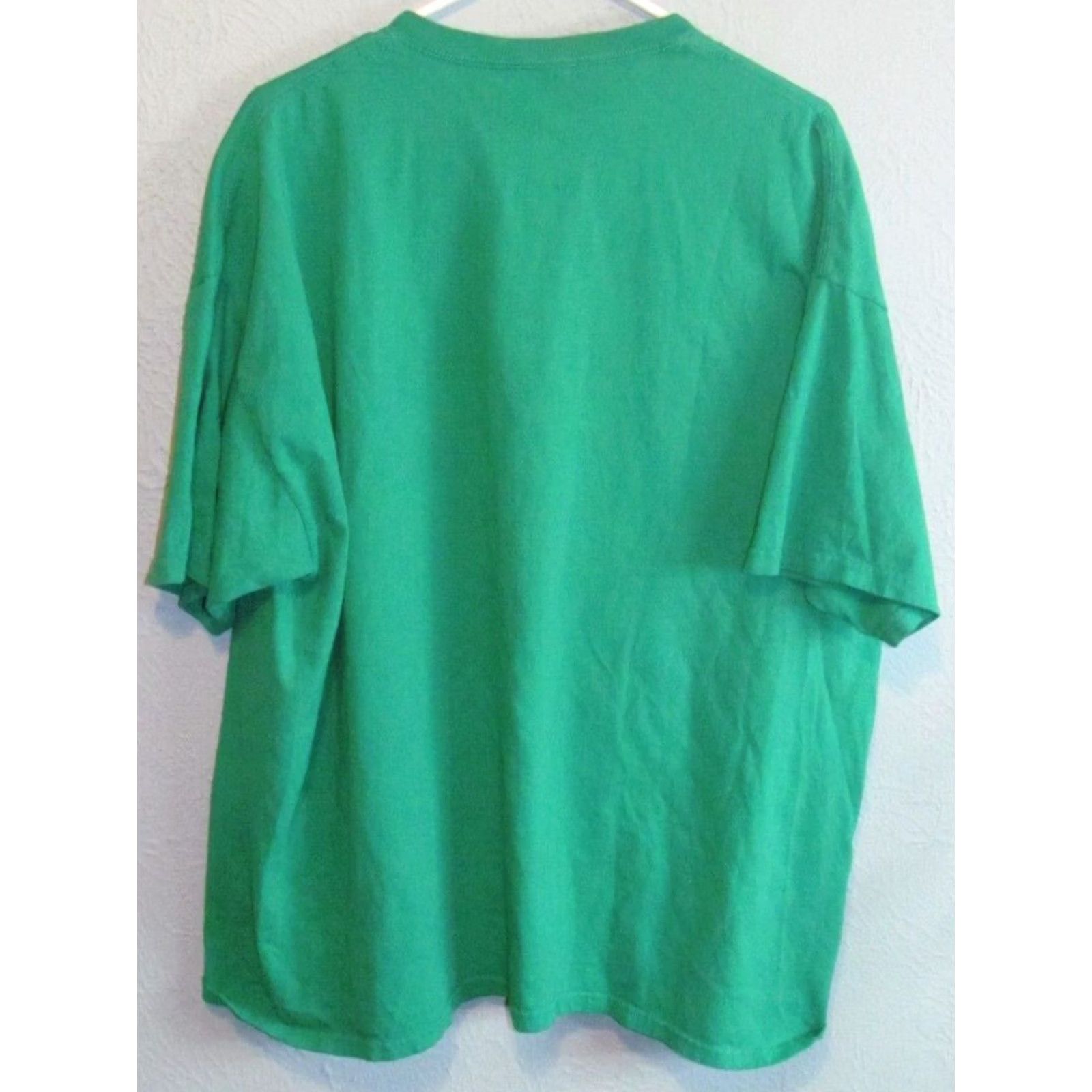 Vintage ELF Movie Smiling's My Favorite T-Shirt Green XL Short Sleeve Will Ferrell Mens Size US XL / EU 56 / 4 - 4 Thumbnail