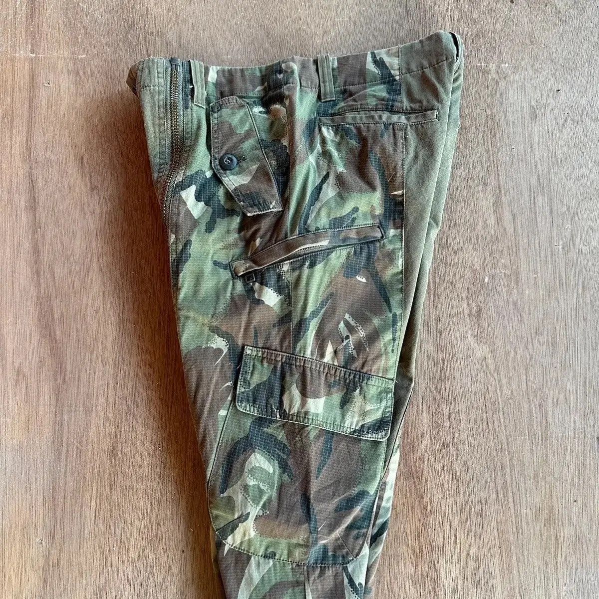 Japanese Brand SICKS 💥MALA VITA JAPANESE VTG HYBRID CAMO ZIPPER RARE PANTS Size US 30 / EU 46 - 16 Thumbnail