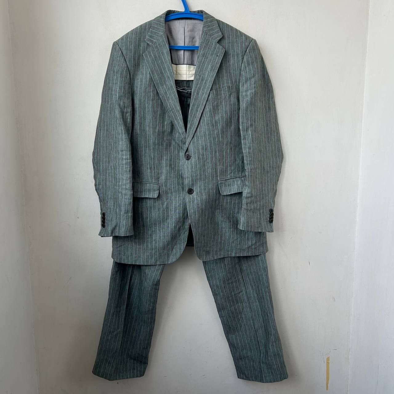 Gianni Feraud Feraud linen suit #1354 Size US M / EU 48-50 / 2 - 1 Thumbnail