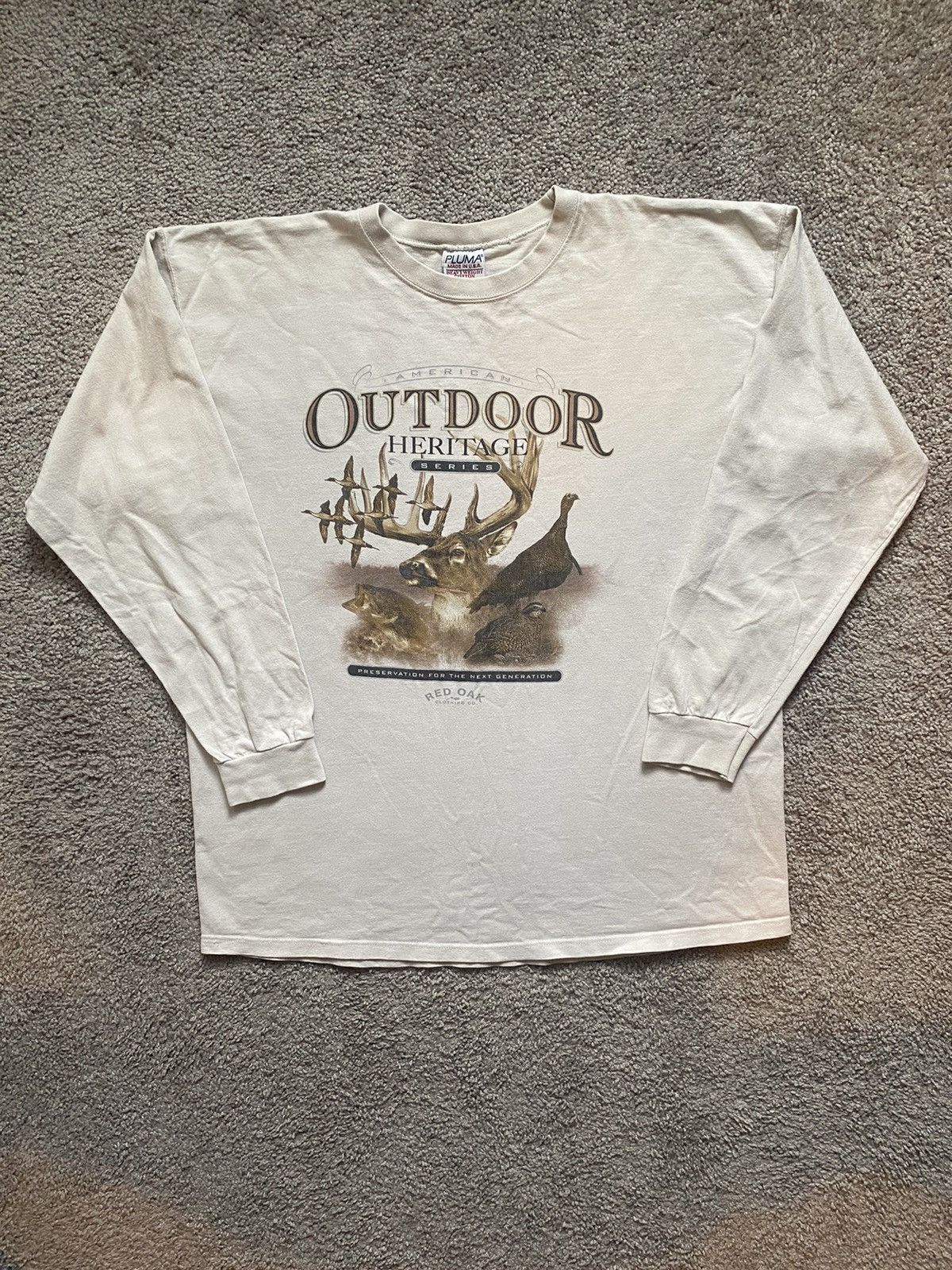 Vintage Vintage Nature Tee Shirt Size US XL / EU 56 / 4 - 1 Thumbnail