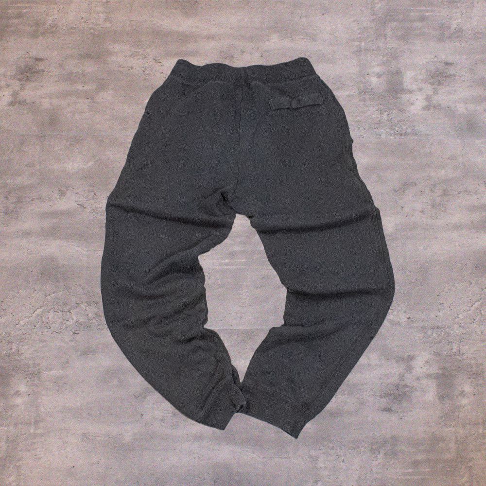 Nike Y2K 00's Nike Black Fleece Baggy Black Cuff Sweat Pant's Size US 30 / EU 46 - 2 Thumbnail