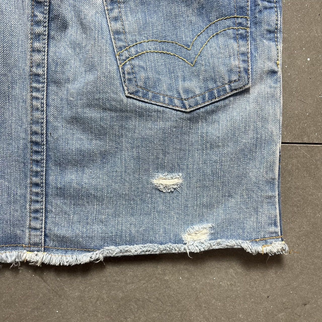 Hysteric Glamour × Le Grande Bleu (L.G.B.) Hysteric Glamour Denim Mini Skirt Size 31" - 16 Thumbnail